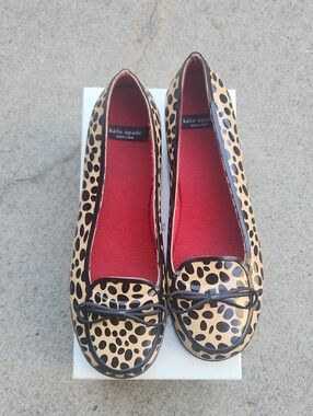 kate spade Leopard Print Flats